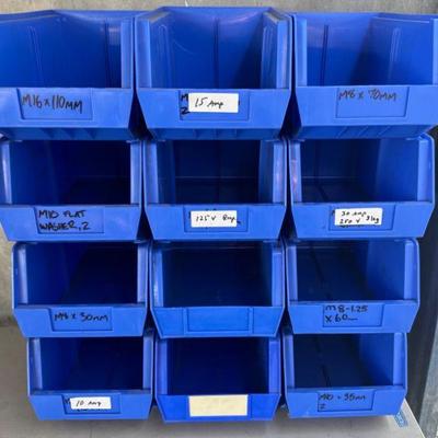 Plastic Nuts and Bolts Bin