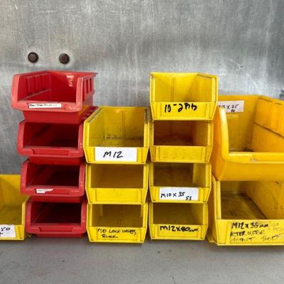 Plastic Nuts and Bolts Bin