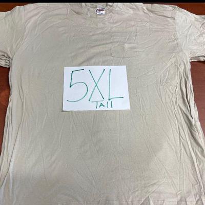 5XL Mens Tall T-shirts