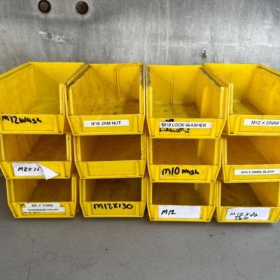 Plastic Nuts and Bolts Bin