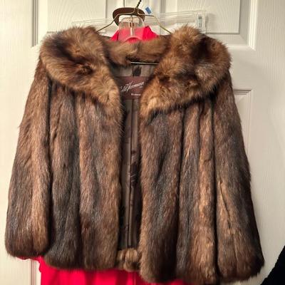 Retro Fur Waist coat