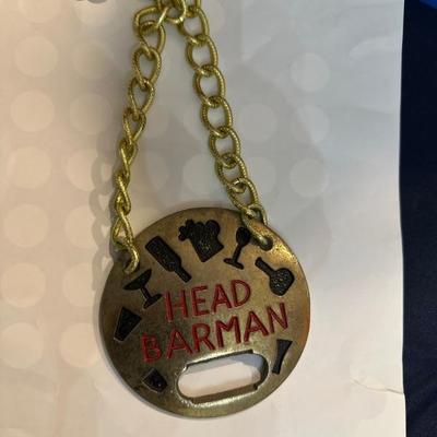 Head Barman Necklace