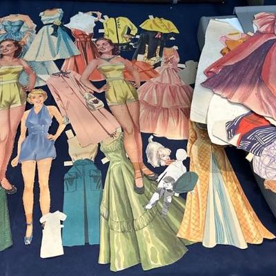 Vintage Paper Doll Collection