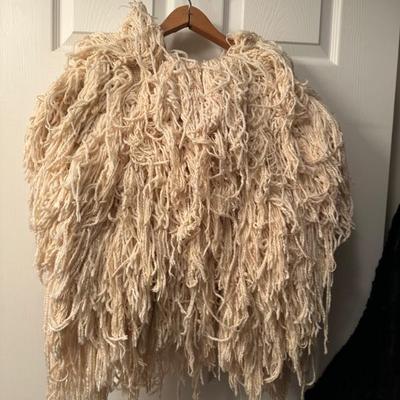Vintage wool Mix cream Cher Vest! Retro as it comes, Cher wore one
