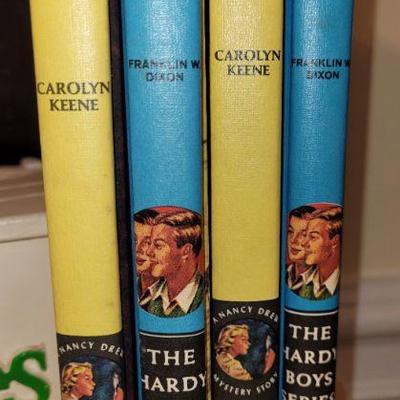 Nancy Drew
Hardy Boys
Like new