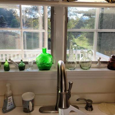 Green bottles