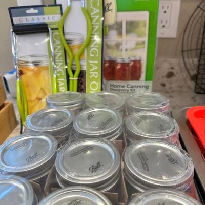 Canning supplies