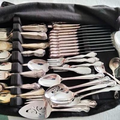 Silverplated flatware