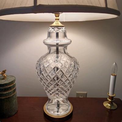 Waterford crystal “Alana” lamp