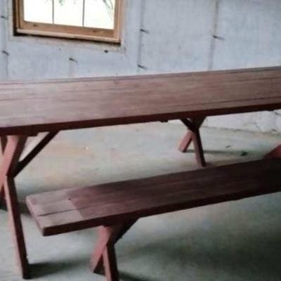 8’ picnic table