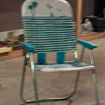 Mid century lawn chair