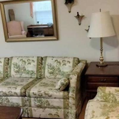 Mid century sleep sofa