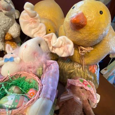 Easter Stuffed Animals galore