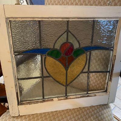 Antique Stained Glass Window