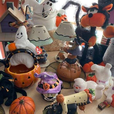 Halloween Decoratives large and small