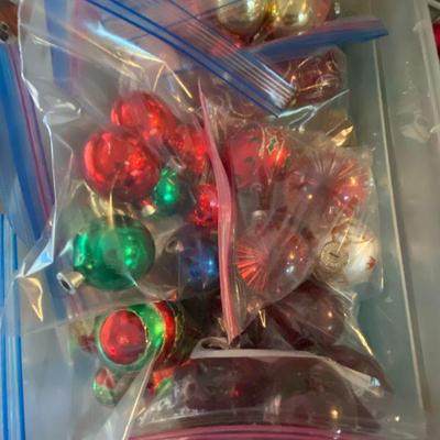 Christmas ornaments and balls
