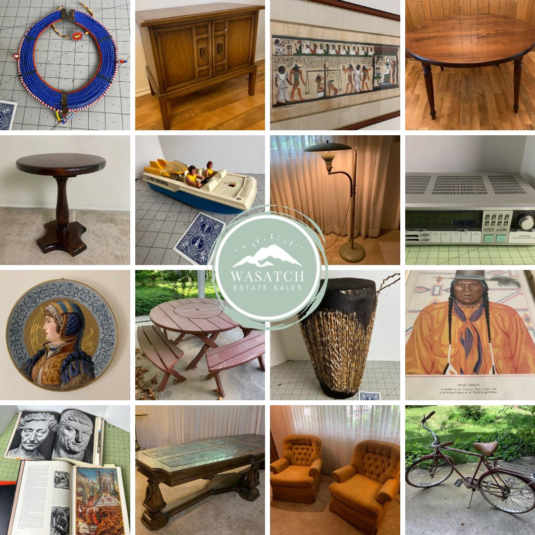MORE ITEMS ADDED! Wasatch Estate Sales’ ONLINE *HOLLADAY* Auction Ends