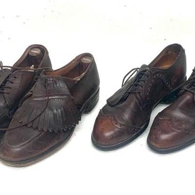 Vintage golf shoes