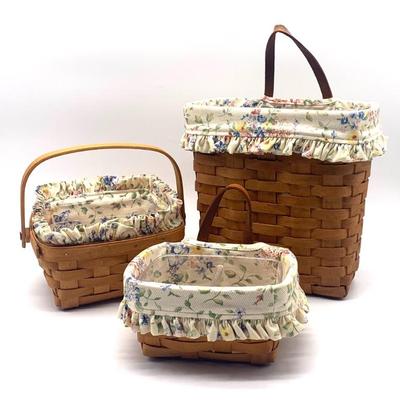 Longaberger baskets, excellent condition 