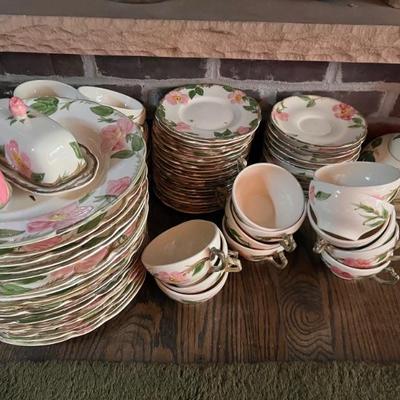 2 different sets of Franciscan dishes