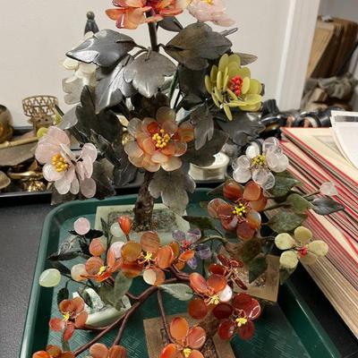 Jade Semi-precious Trees/Flowers