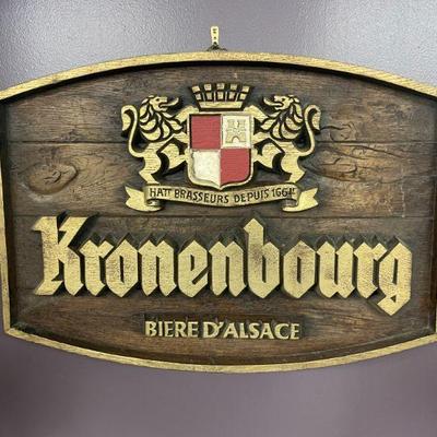 Kronenbourg Sign