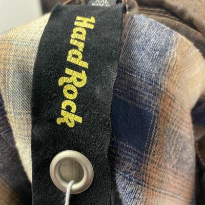 Hard Rock Jacket w/Leather Jacket also