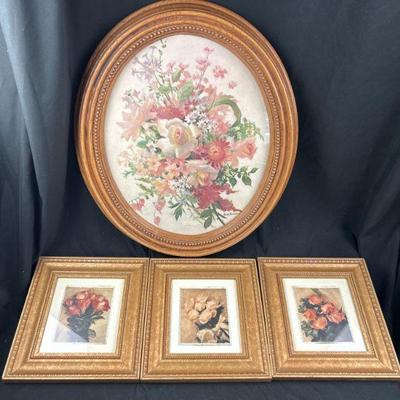 Framed Floral Prints