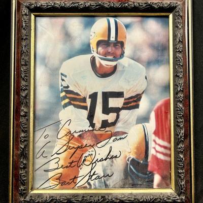 Bart Starr Autographed Photo
