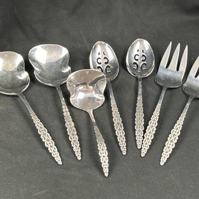 International Lyons Romanesque Serving Pieces