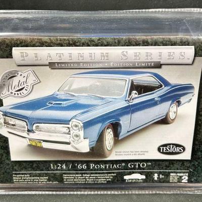 1966 Pontiac GTO Testors Die Cast