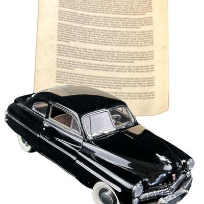 Danbury Mint 1949 Mercury Club Coupe die cast 1:24