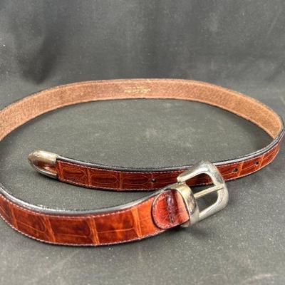 Paolo de Ponte 36 Italian Leather Belt