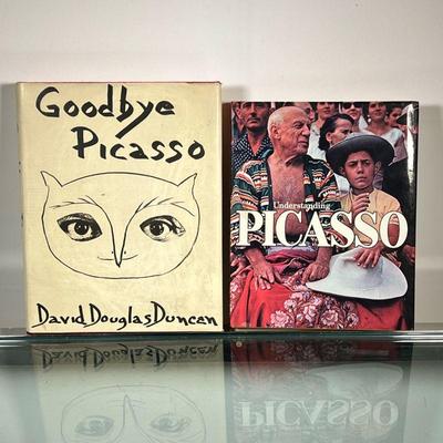 (2PC) BOOKS ON PICASSO | Including goodbye, Picasso, by David Douglas Duncan; and understanding Picasso, by Domenico, Porzio, and Marco...