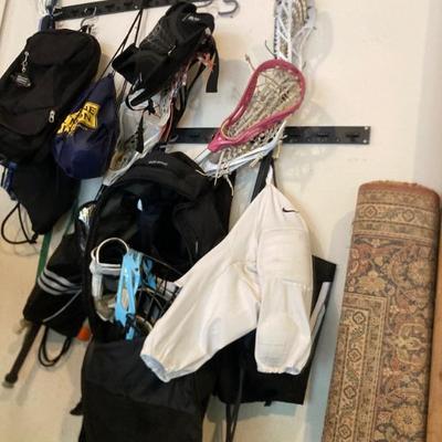 Tons of Youth mens Lacrosse gear