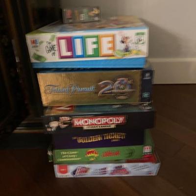 Board games, new and many more