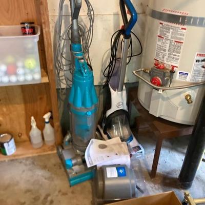 Dyson Vacuum cleaner and carpet cleaner, both include owners manual, they work perfectly