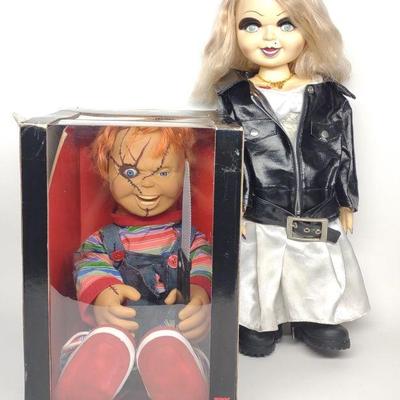 Chucky & Tiffany Valentine Horror Film Dolls