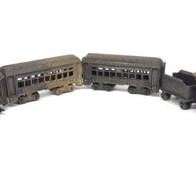 Cast Iron PRR Washington 44 Train Set