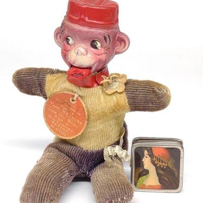 2 Figural Sewing Tape Measures (Germany & Japan)