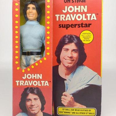 1977 John Travolta Superstar Toy Doll in Box