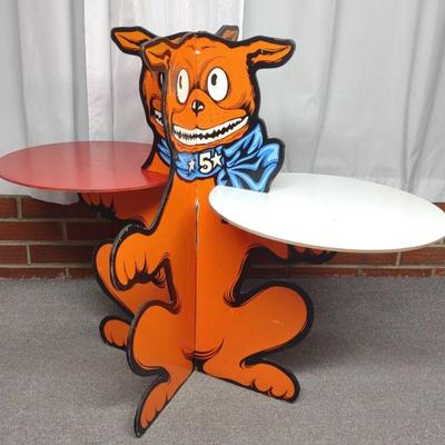 Buster Brown Tige Stand Up Store Display 28" tall