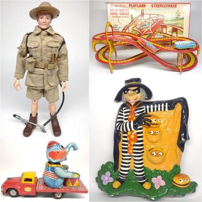 BaysideAuctions.com - vintage toys, advertising & lighters online auction. Ends 10/7