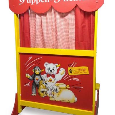 Steiff Puppet Theater Store Display (52" tall)