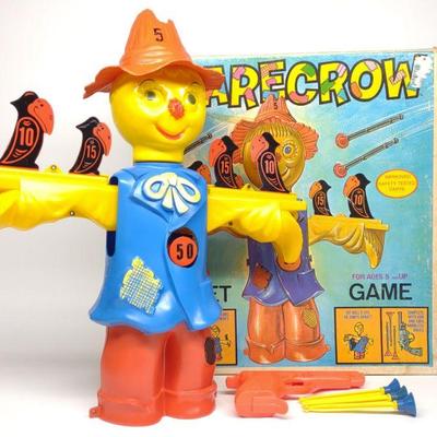 1975 Ideal Scarecrow Target Game w/ Box