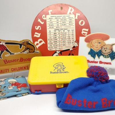 6 Buster Brown Advertising Items
