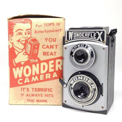 Vintage Japan Novelty Wonder Camera Prank Toy