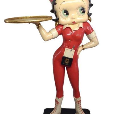Life Size Betty Boop Waitress Statue (65