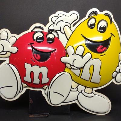 M&M's Double Sided Advertising Sign