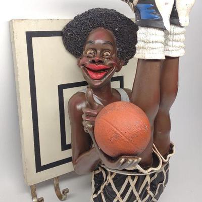 Basketball Player Sculpture by Adelita Bernardo